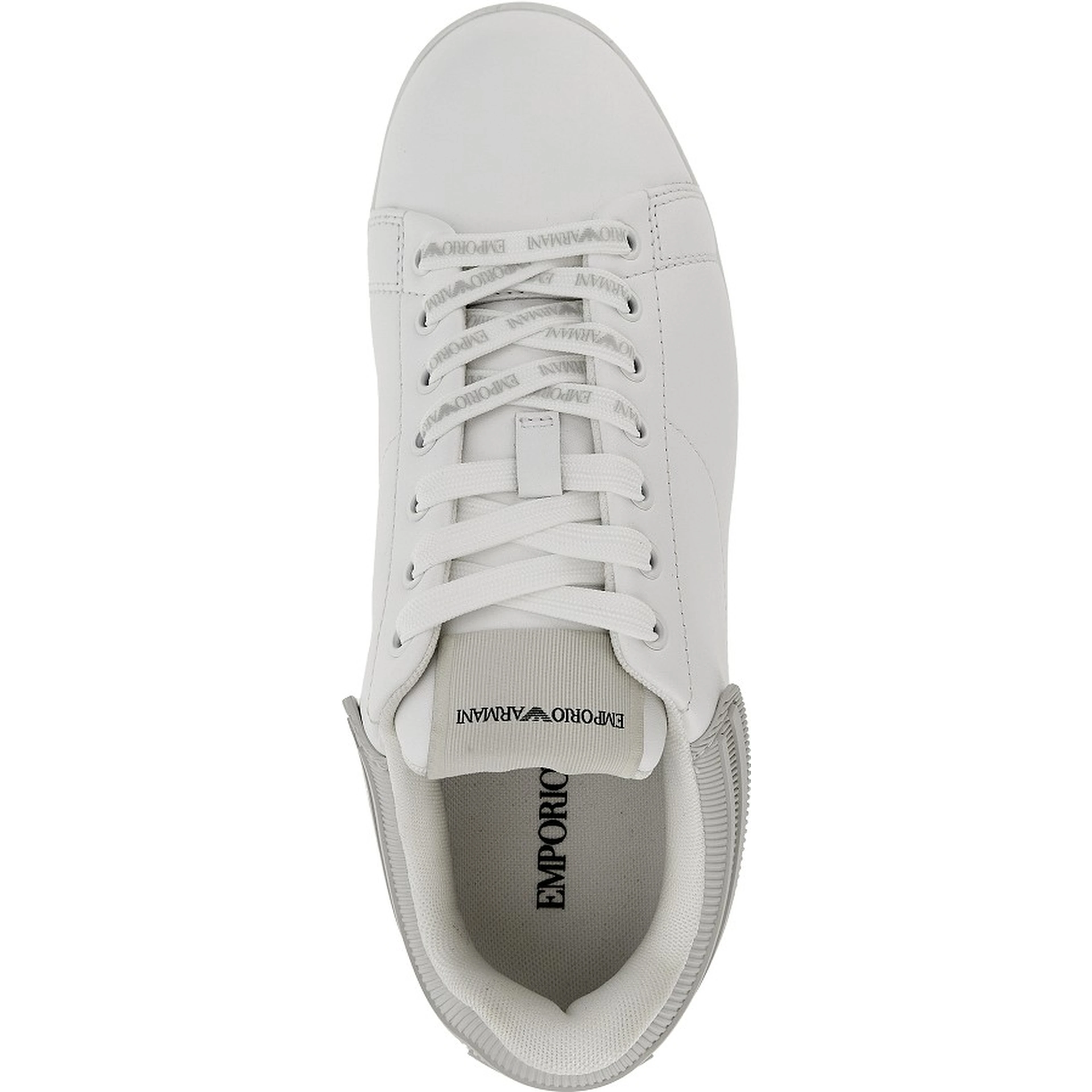 Leather sneakers with Eagle logo