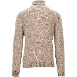 Cashmere-blend turtleneck sweater
