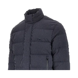 Water-repellent stretch nylon down jacket