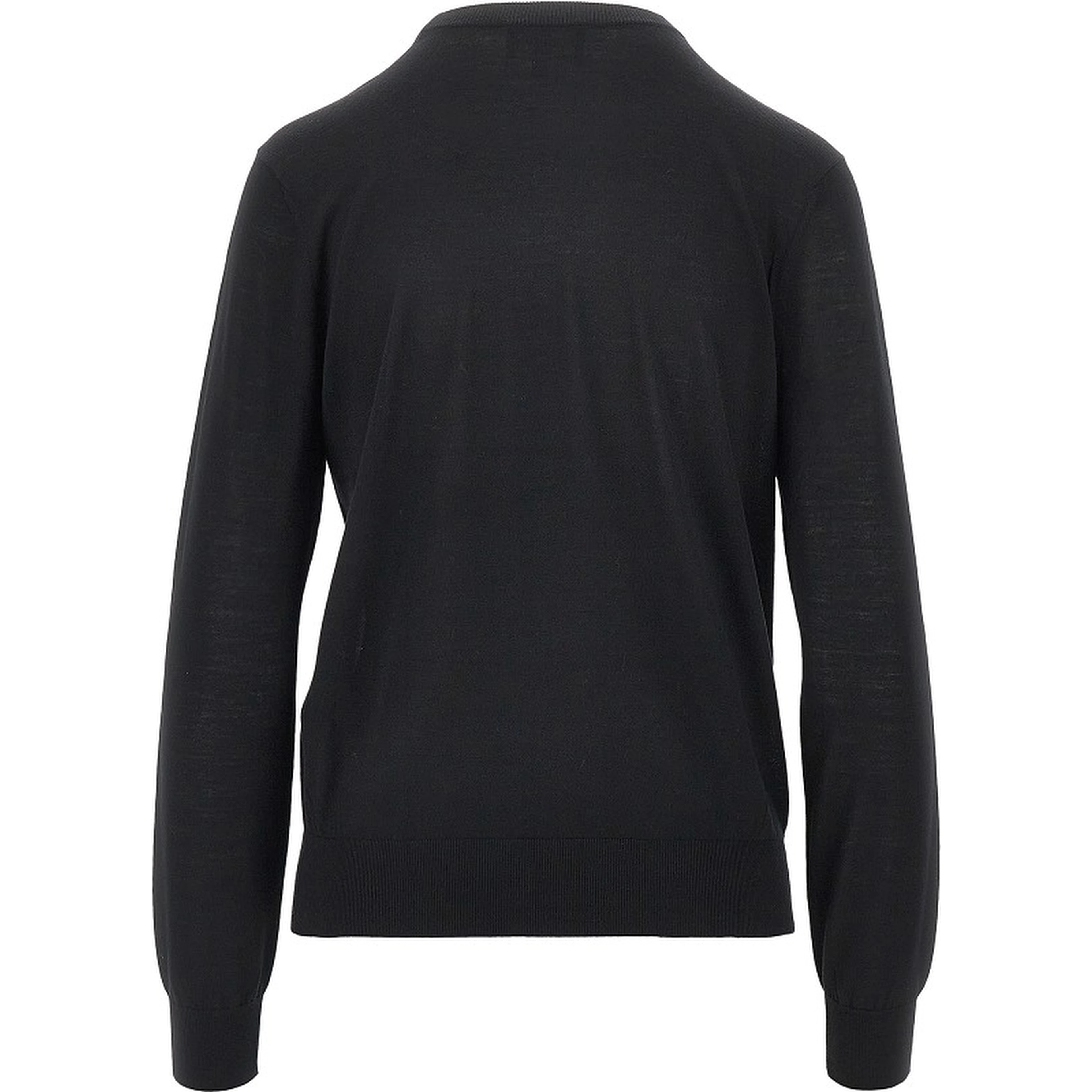 Strass Eagle motif wool sweater