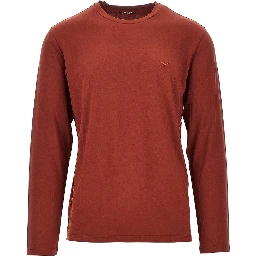Stretch jersey T-shirt with Eagle embroidery