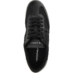 Nylon and leather sneakers with Eagle logo