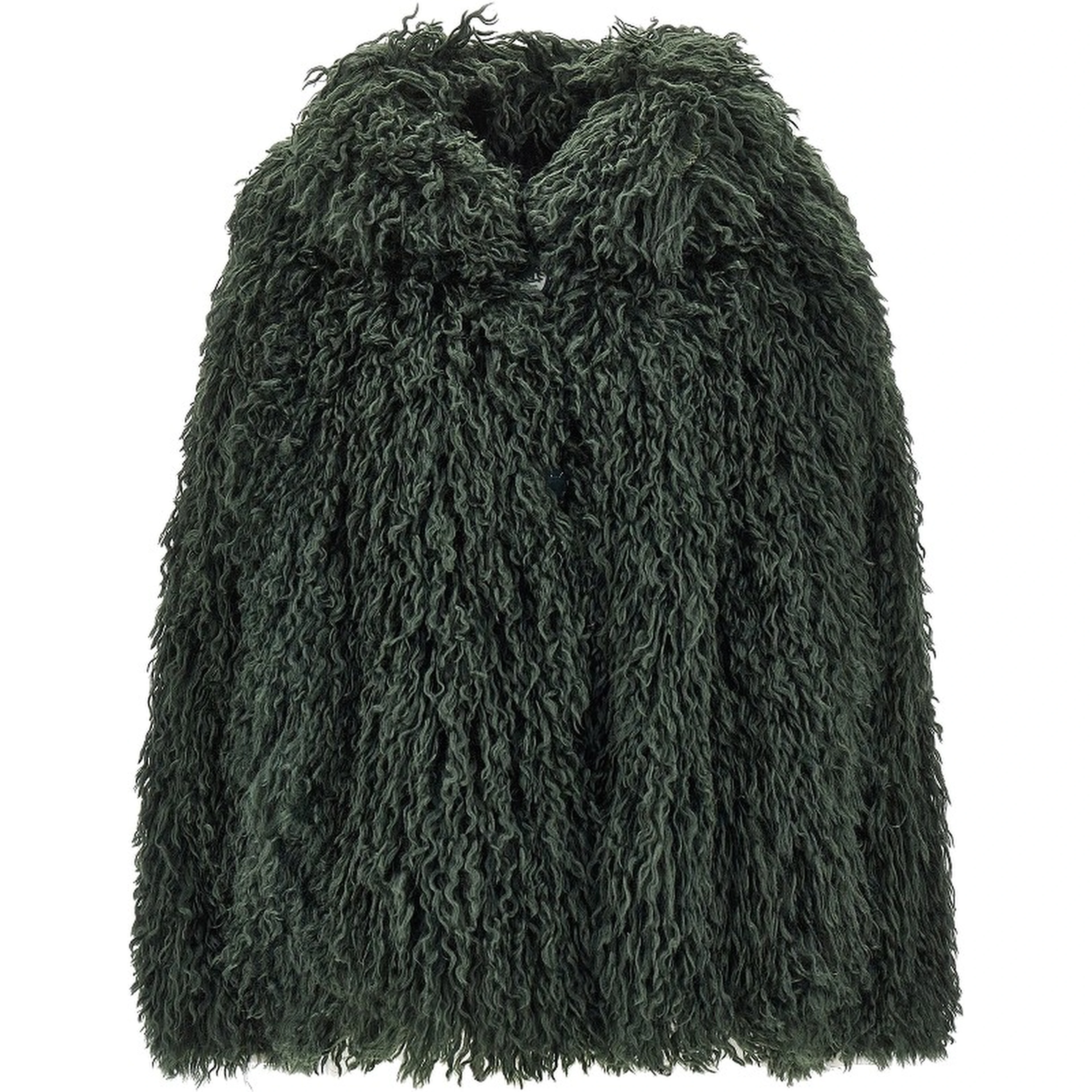 Faux fur jacket