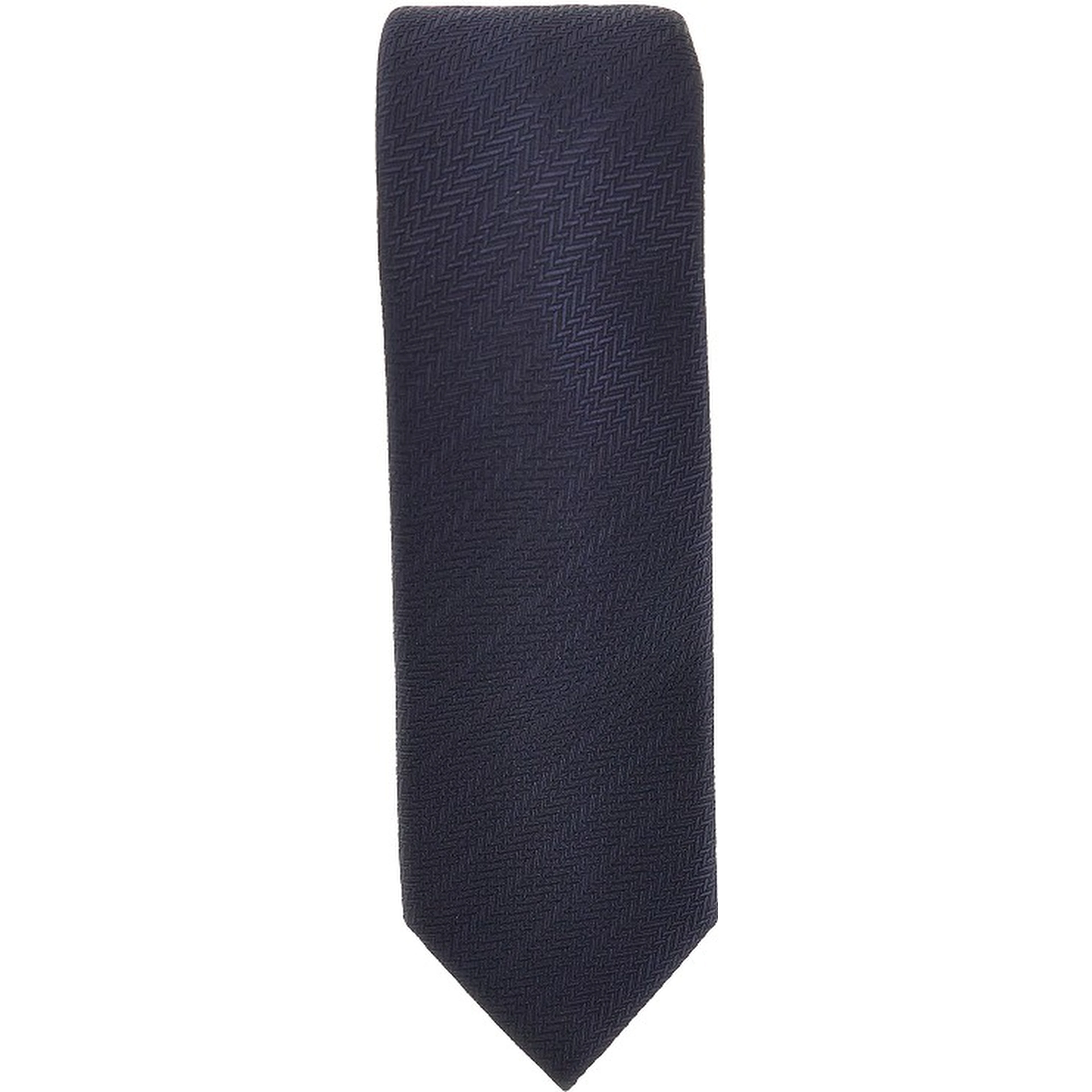 Silk necktie with jacquard motif