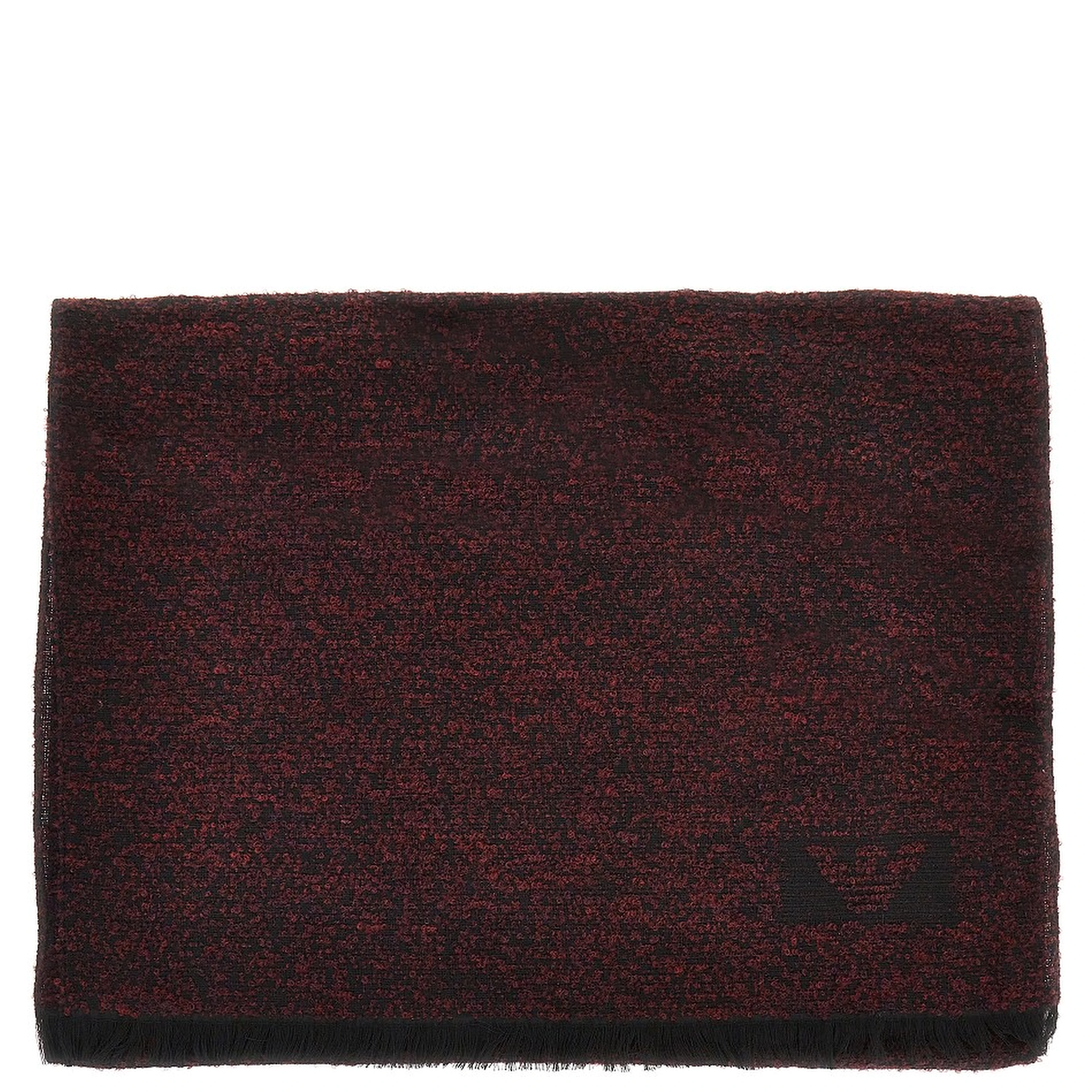 Bouclé wool blend scarf