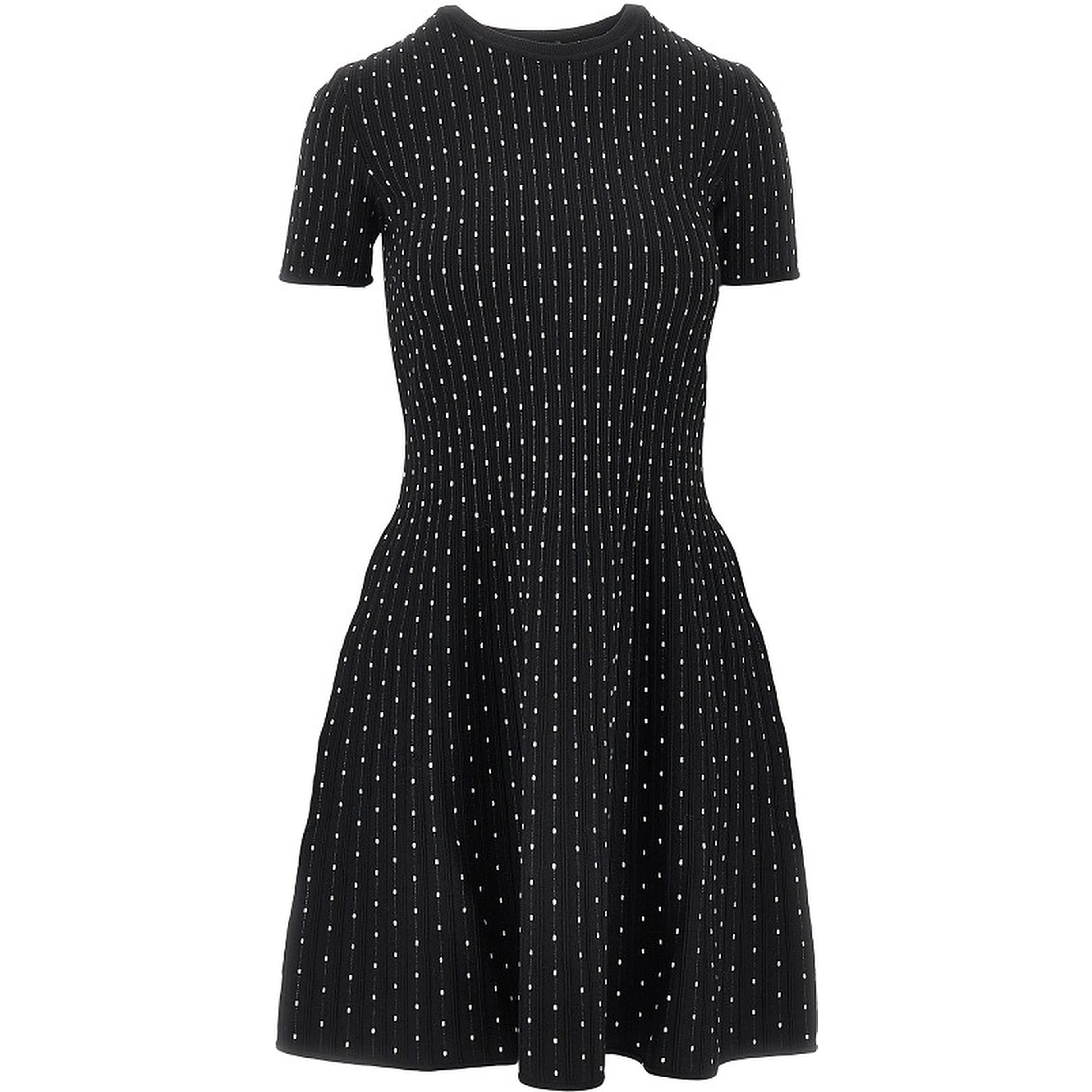 Ottoman knitted mini dress