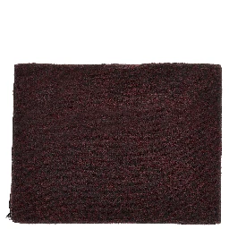 Bouclé wool blend scarf