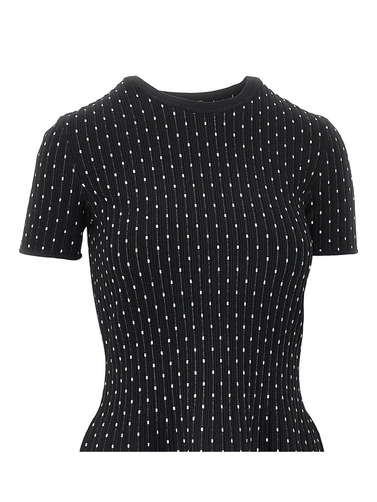 Ottoman knitted mini dress alternative