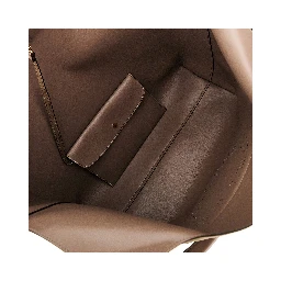 Vegan leather reversible tote bag