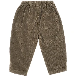 Stretch velvet pants