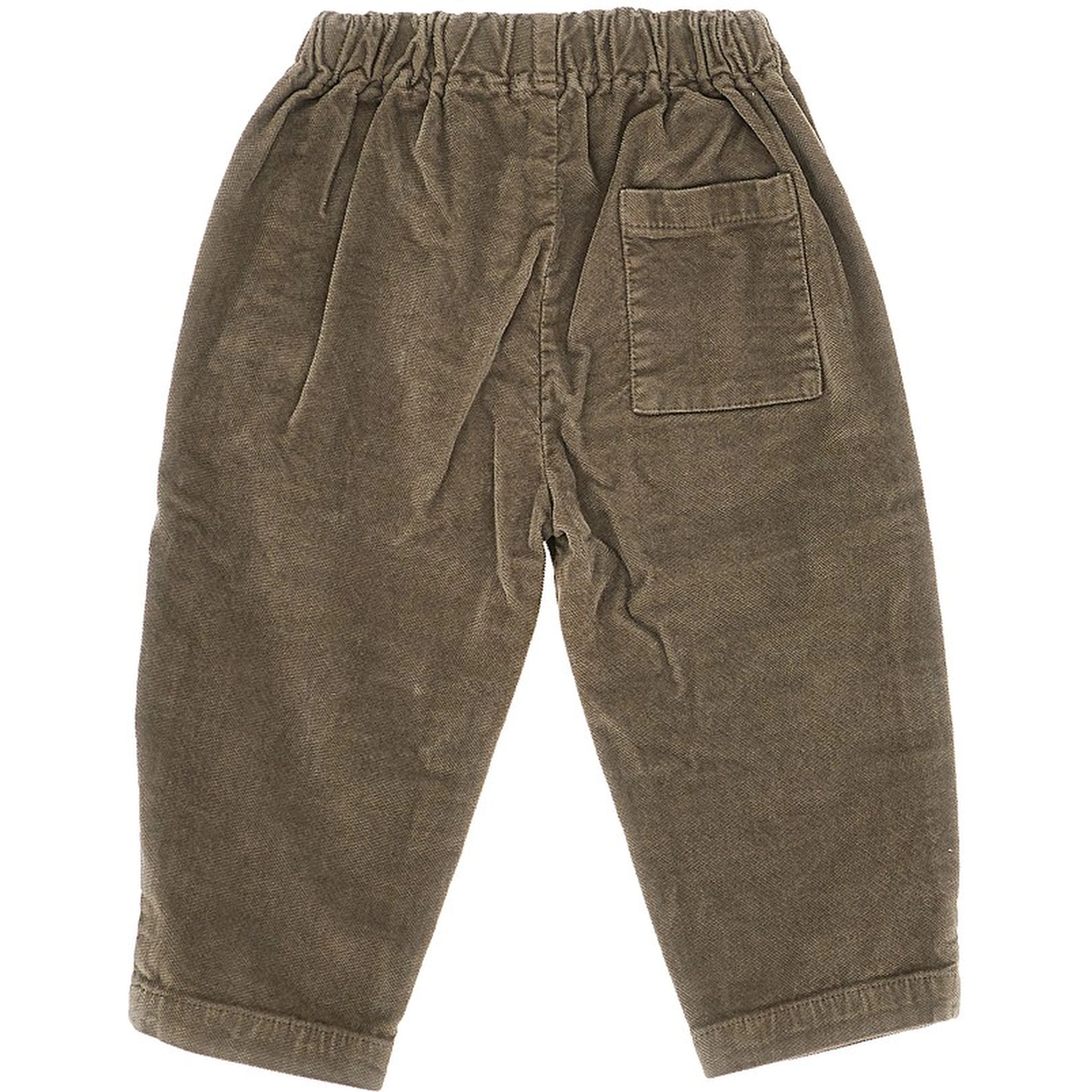 Stretch velvet pants