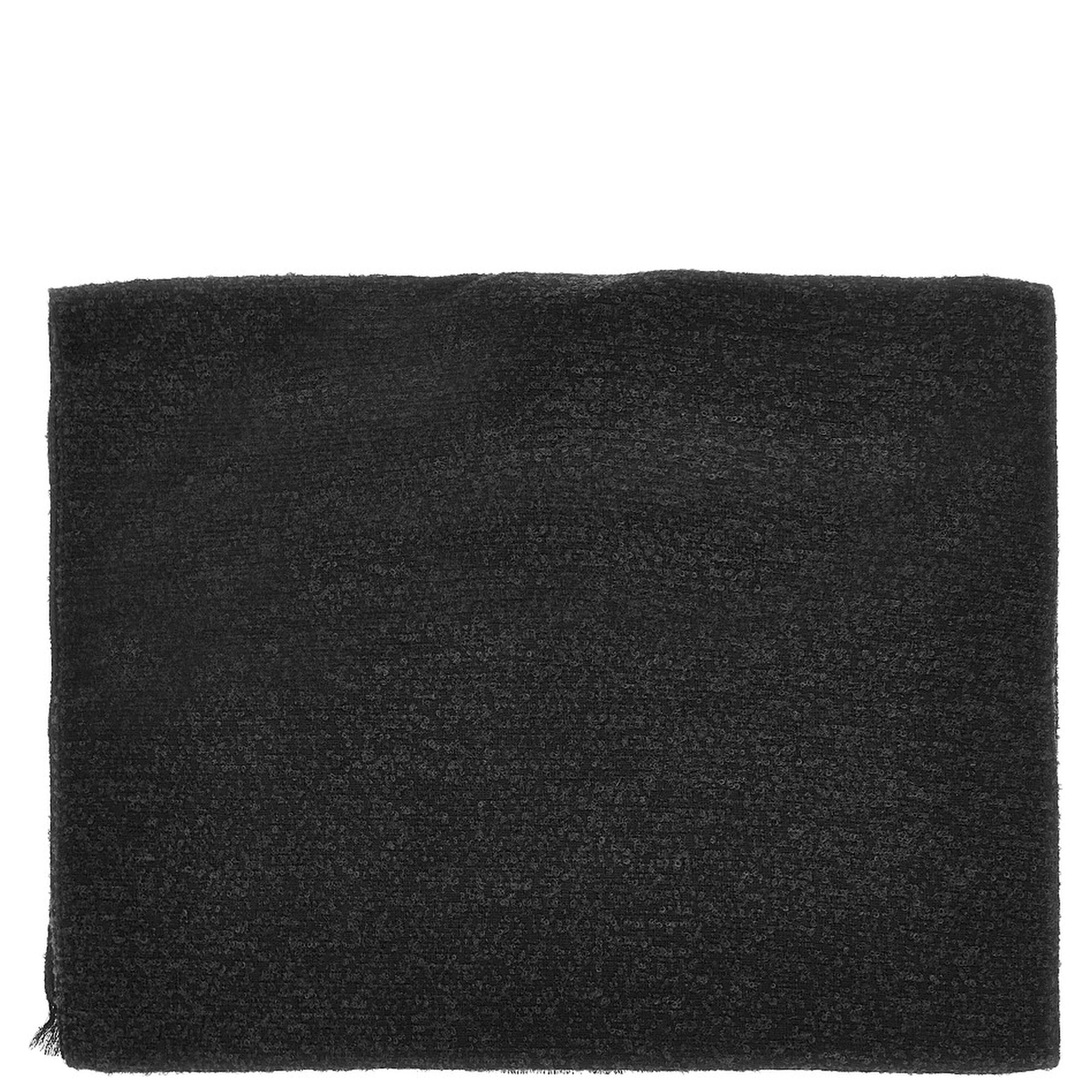 Bouclé wool blend scarf