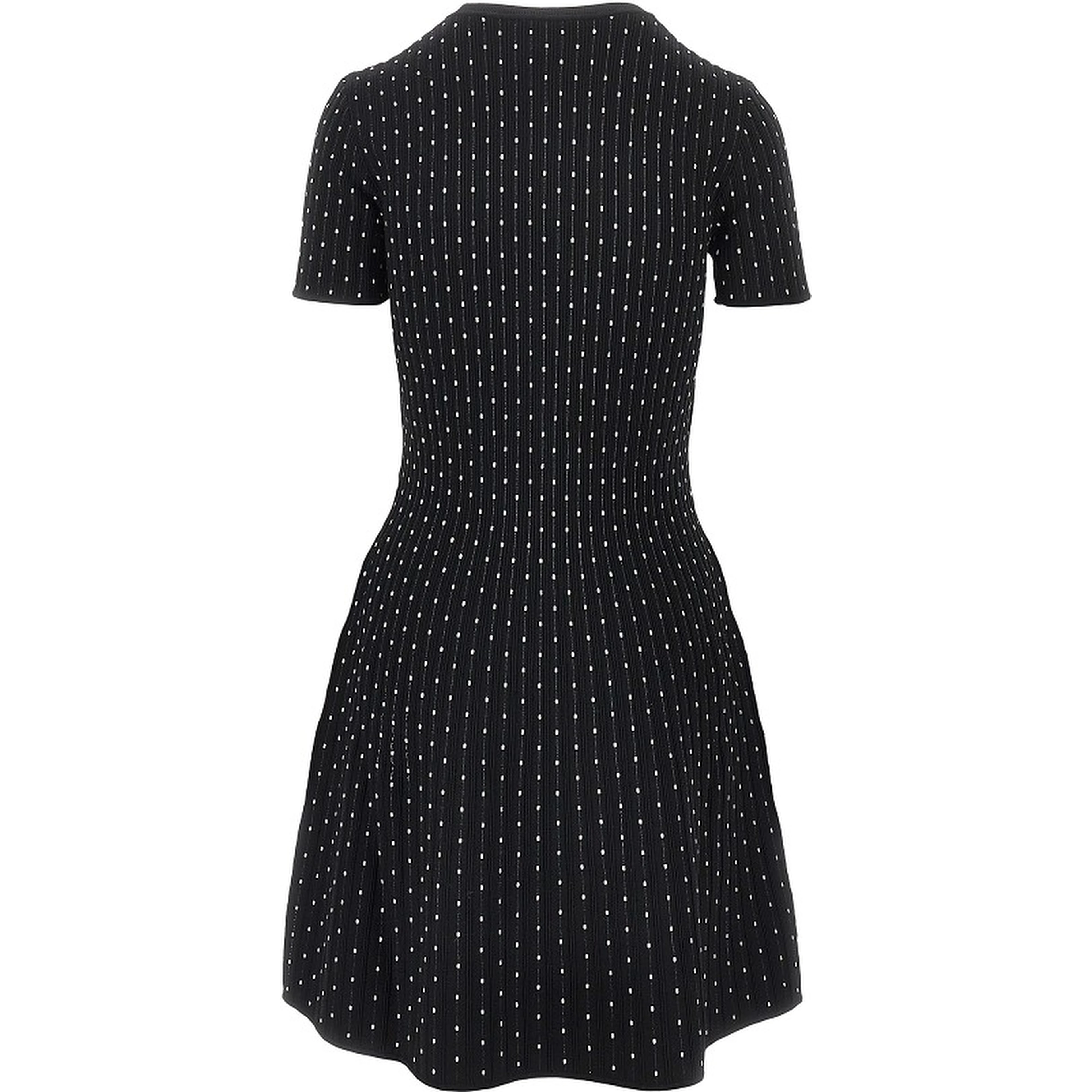Ottoman knitted mini dress