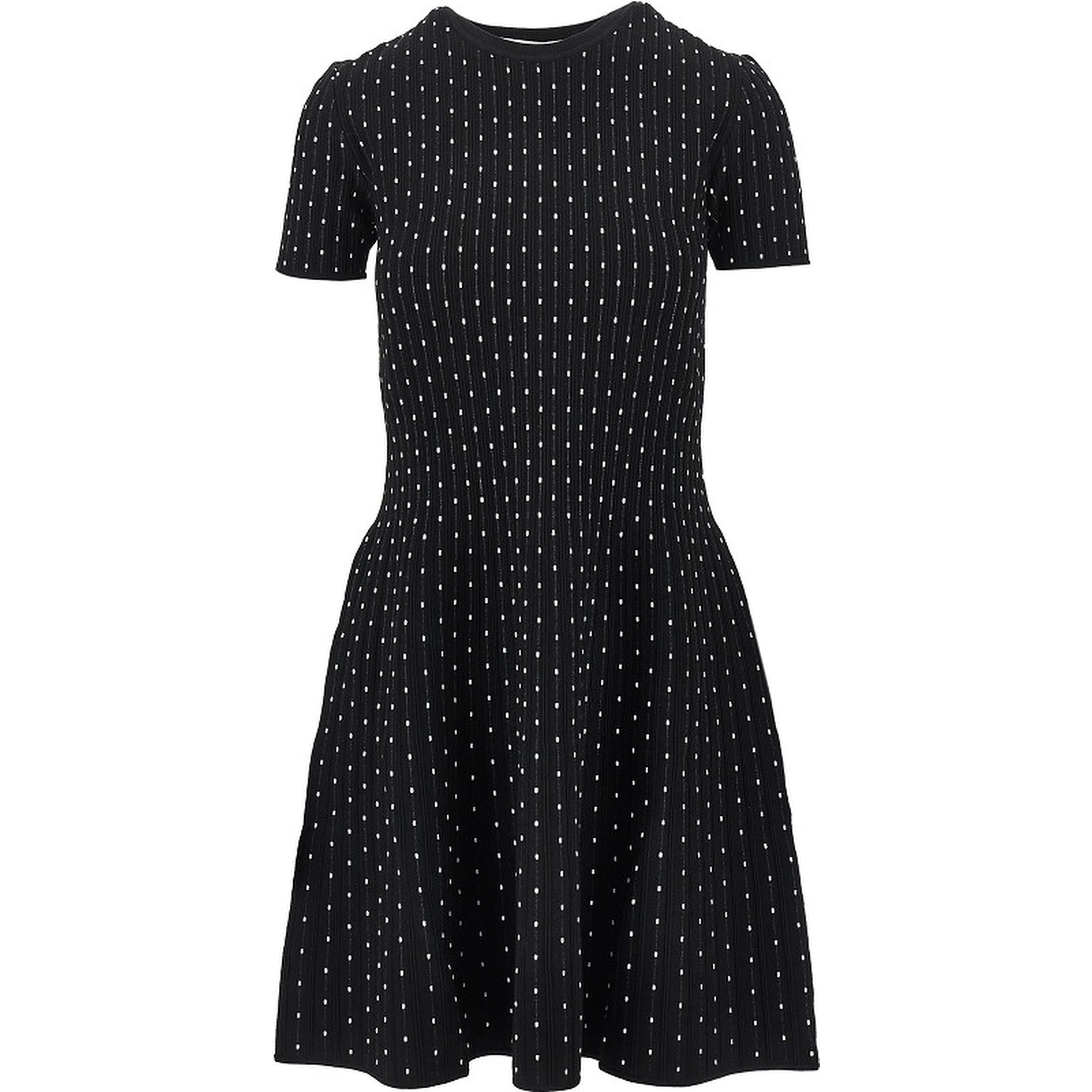 Ottoman knitted mini dress