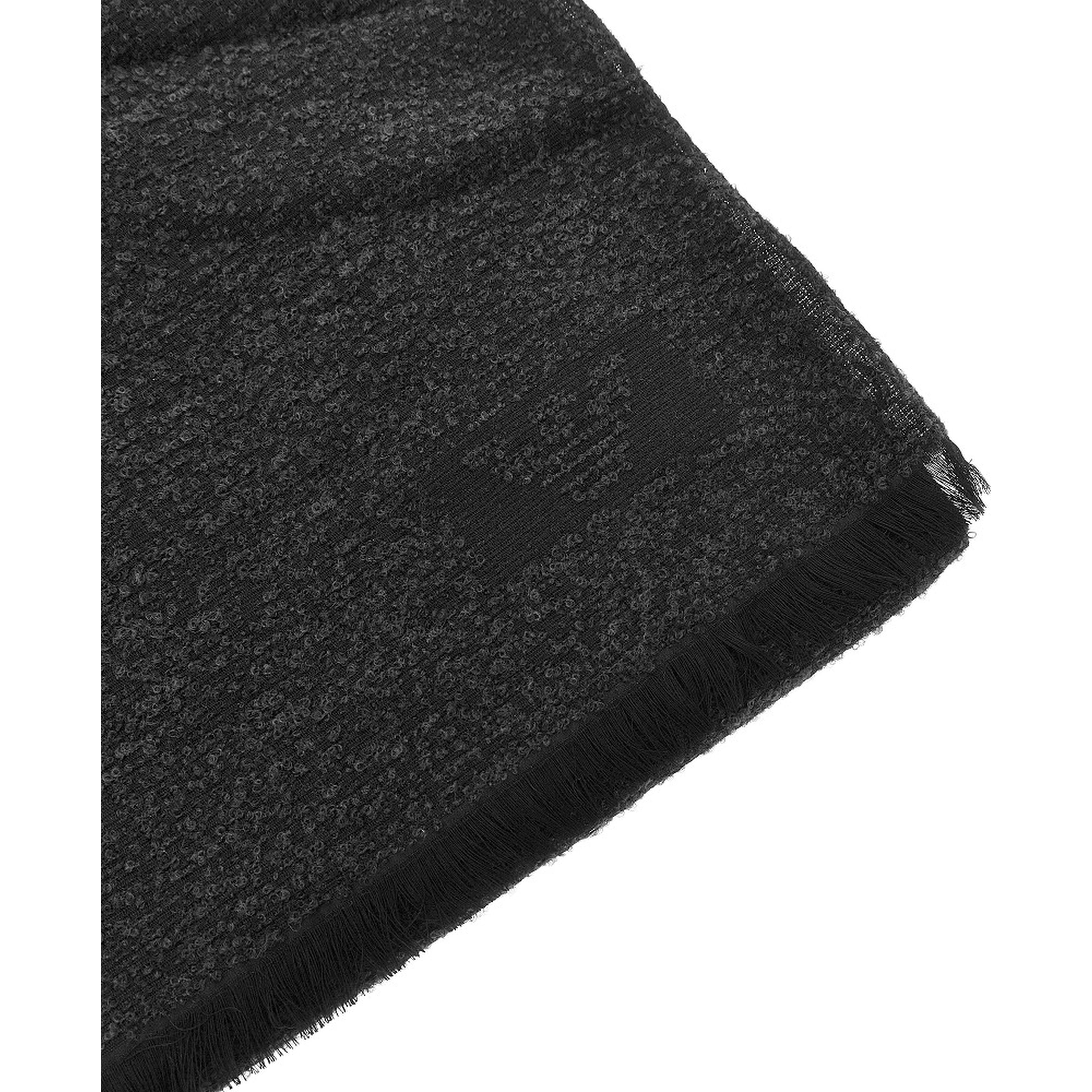 Bouclé wool blend scarf