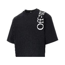 'Vertical Bookish Skate' cotton T-shirt