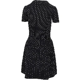 Ottoman knitted mini dress