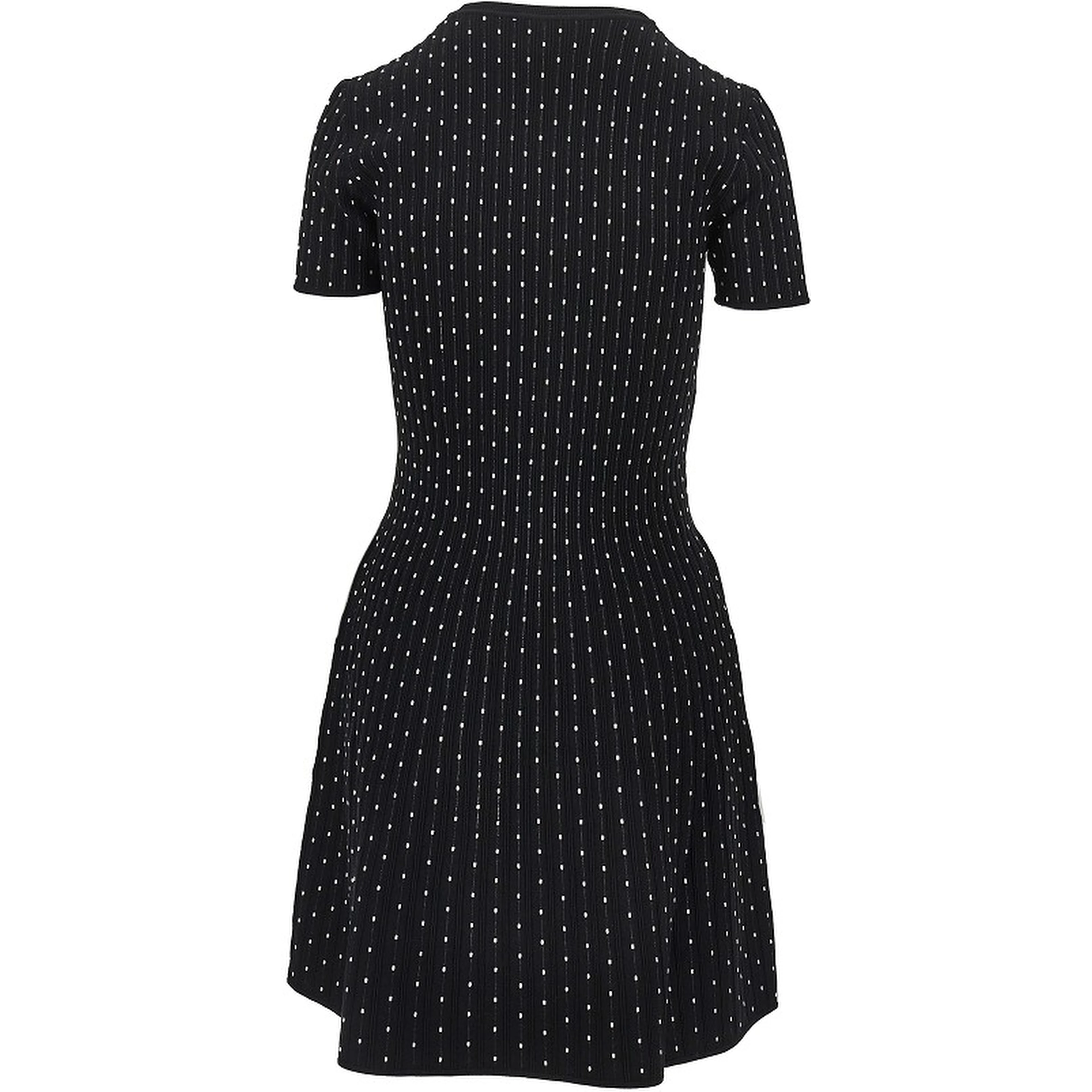Ottoman knitted mini dress