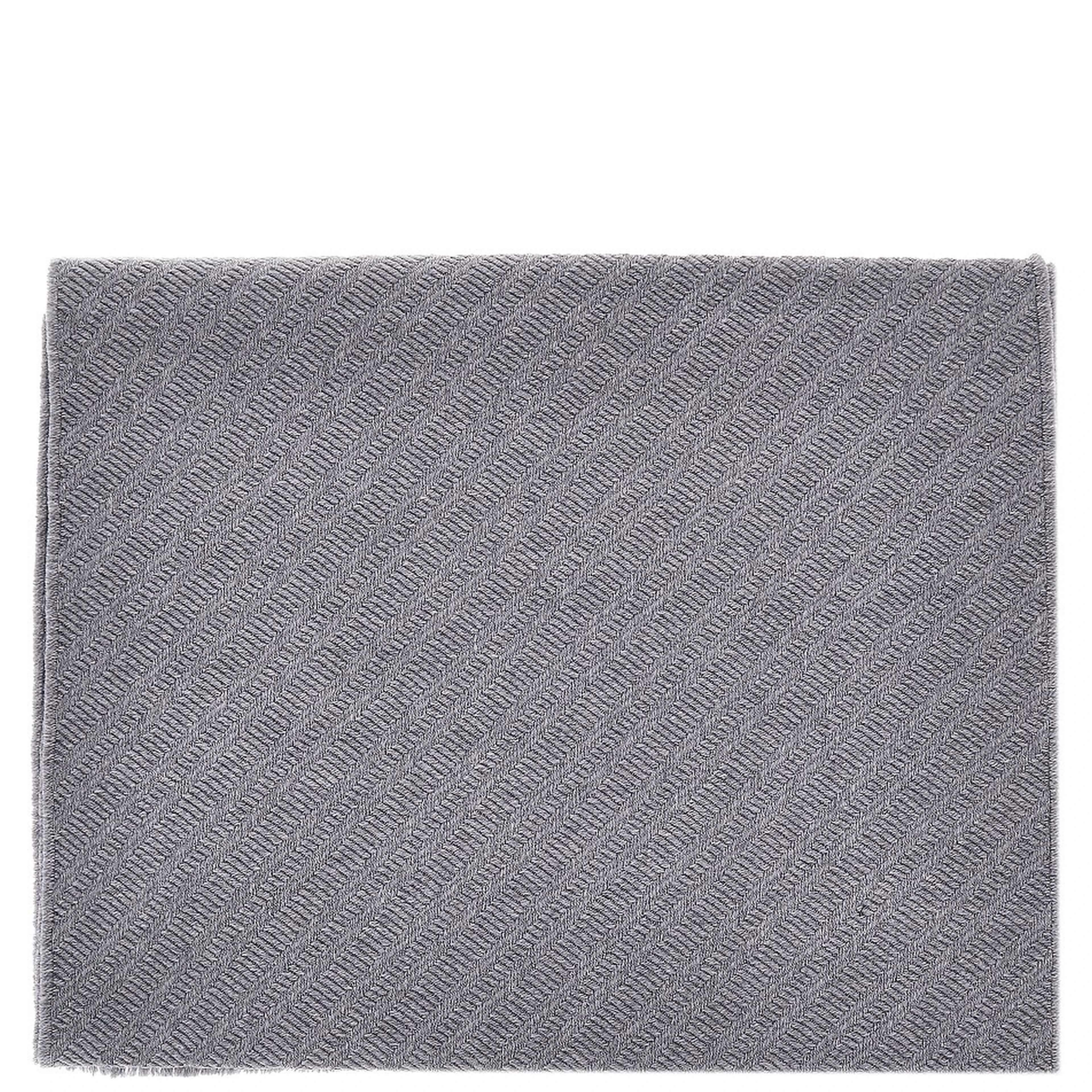 Jacquard wool scarf