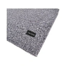 Jacquard wool scarf