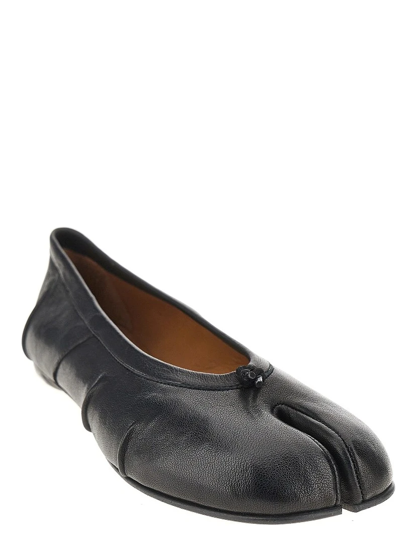 Leather Tabi ballerinas