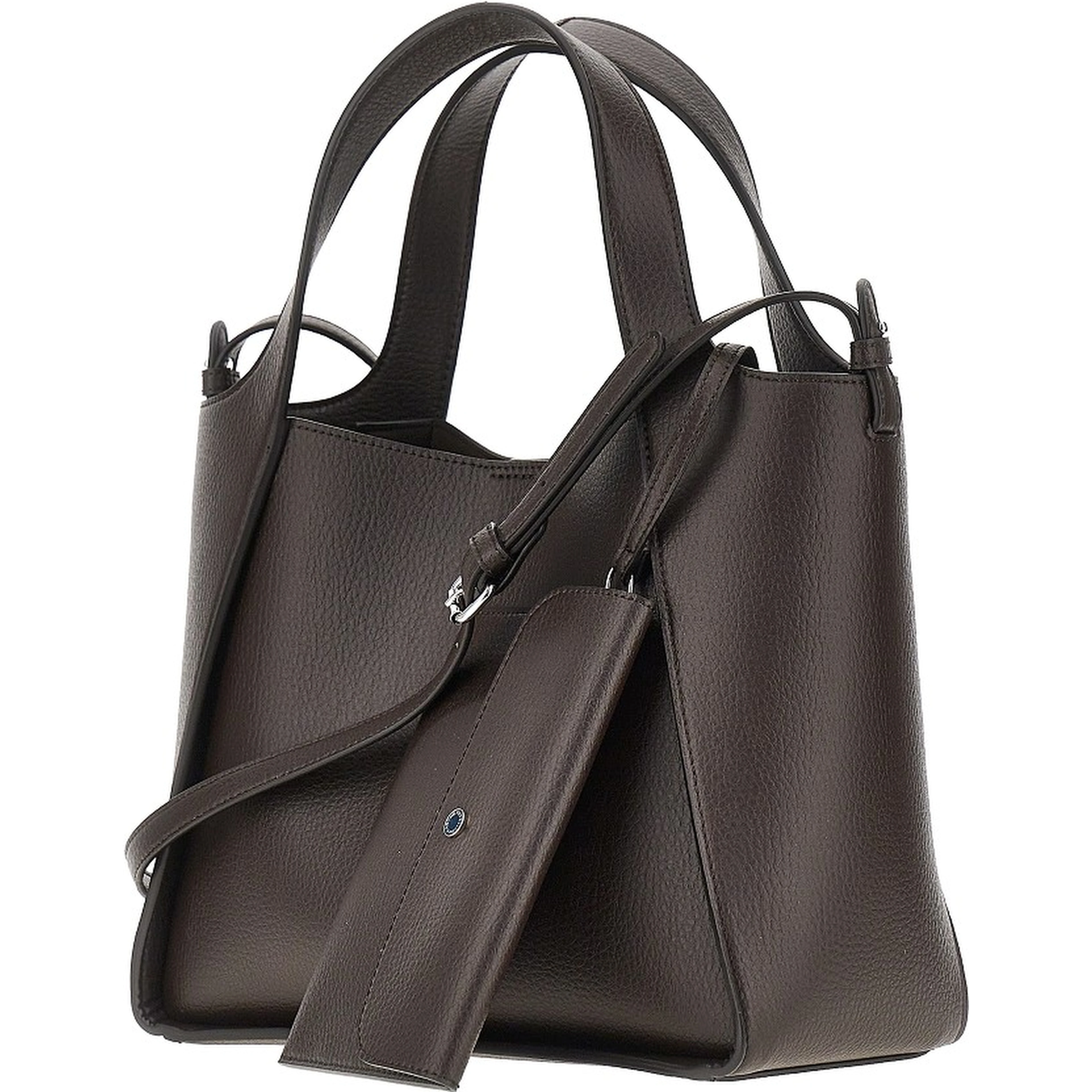 Grained vegan leather 'Stella Logo' bag