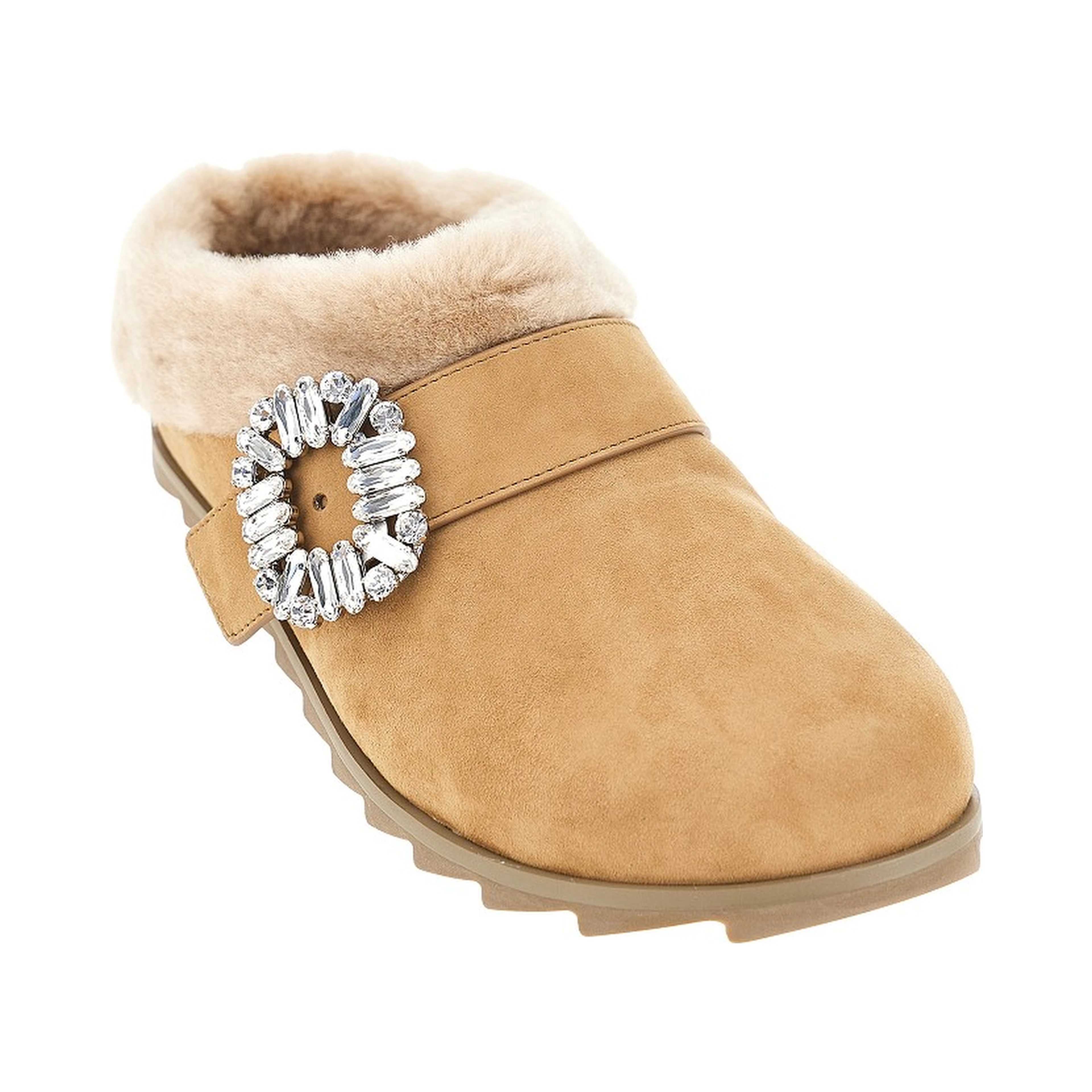 Suede leather Slidy Viv' mules