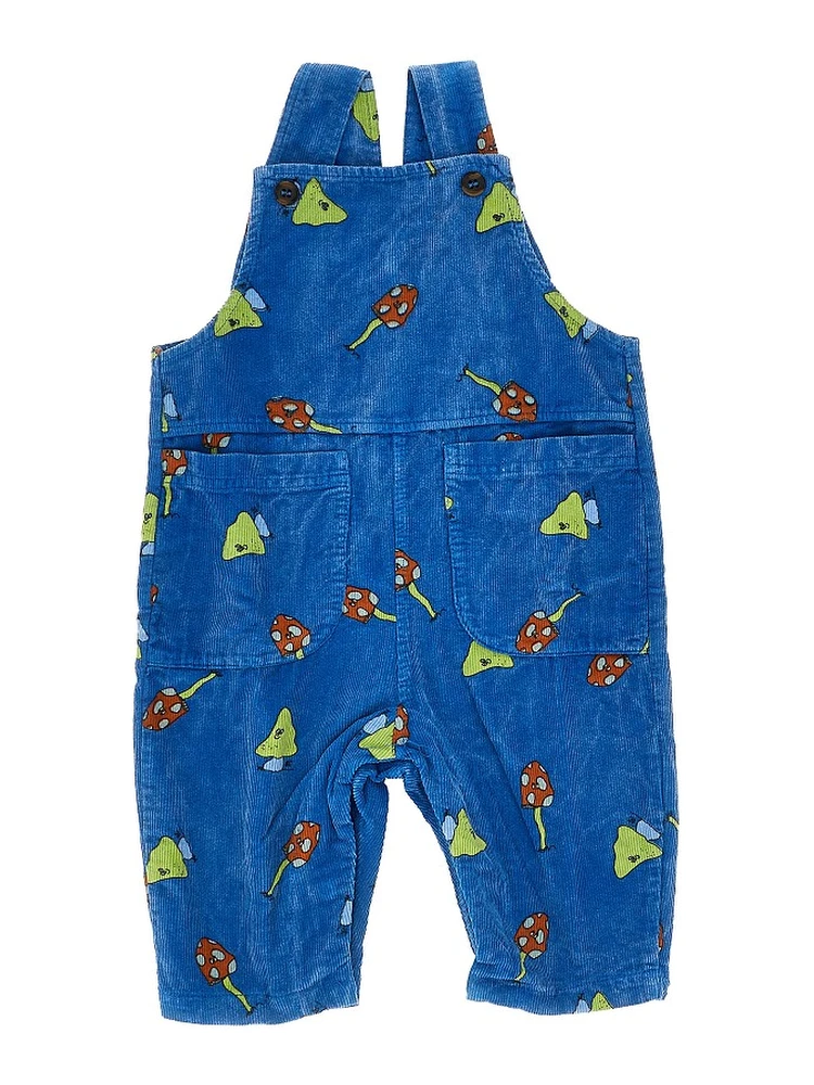 Mush Monster Duo corduroy overalls