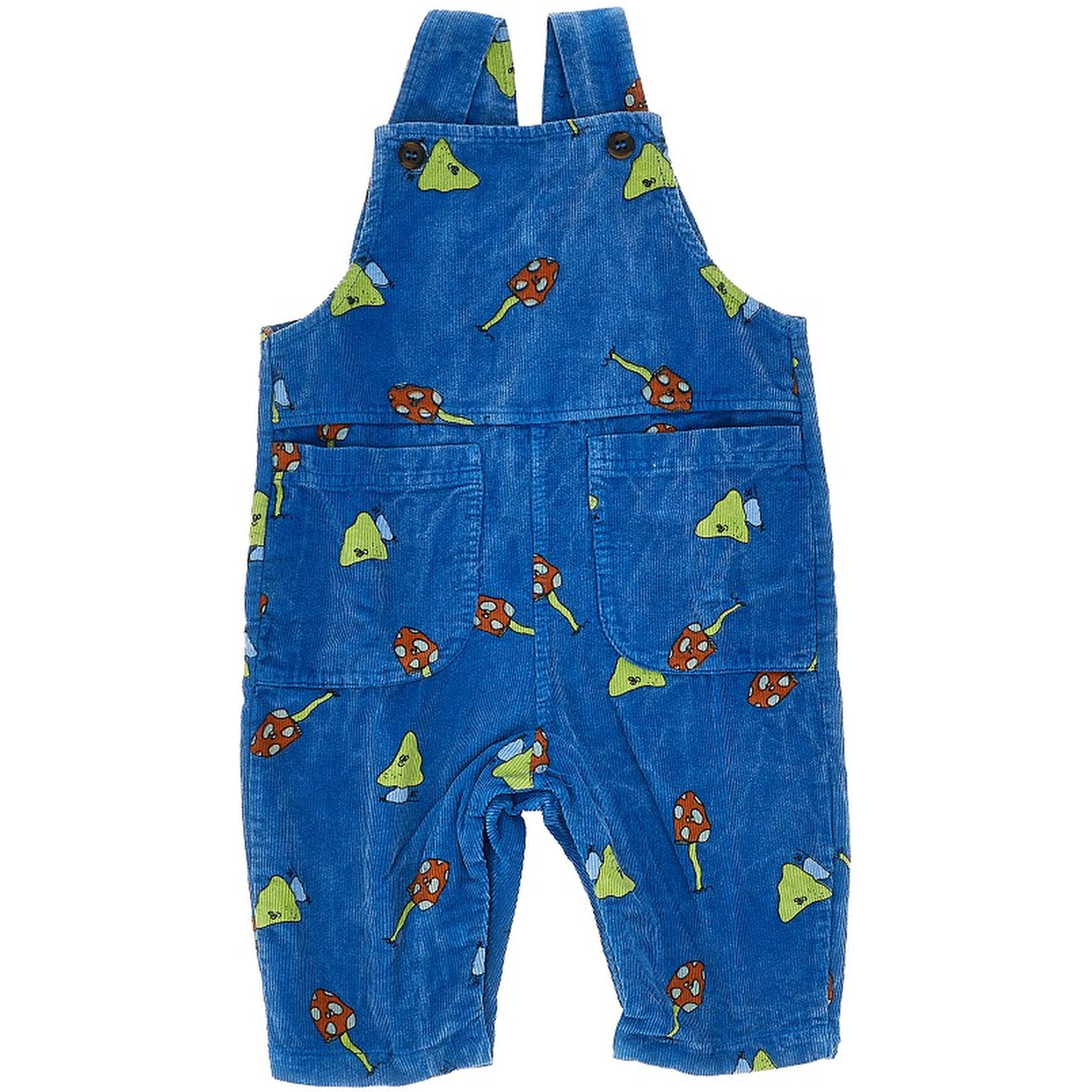 Mush Monster Duo corduroy overalls