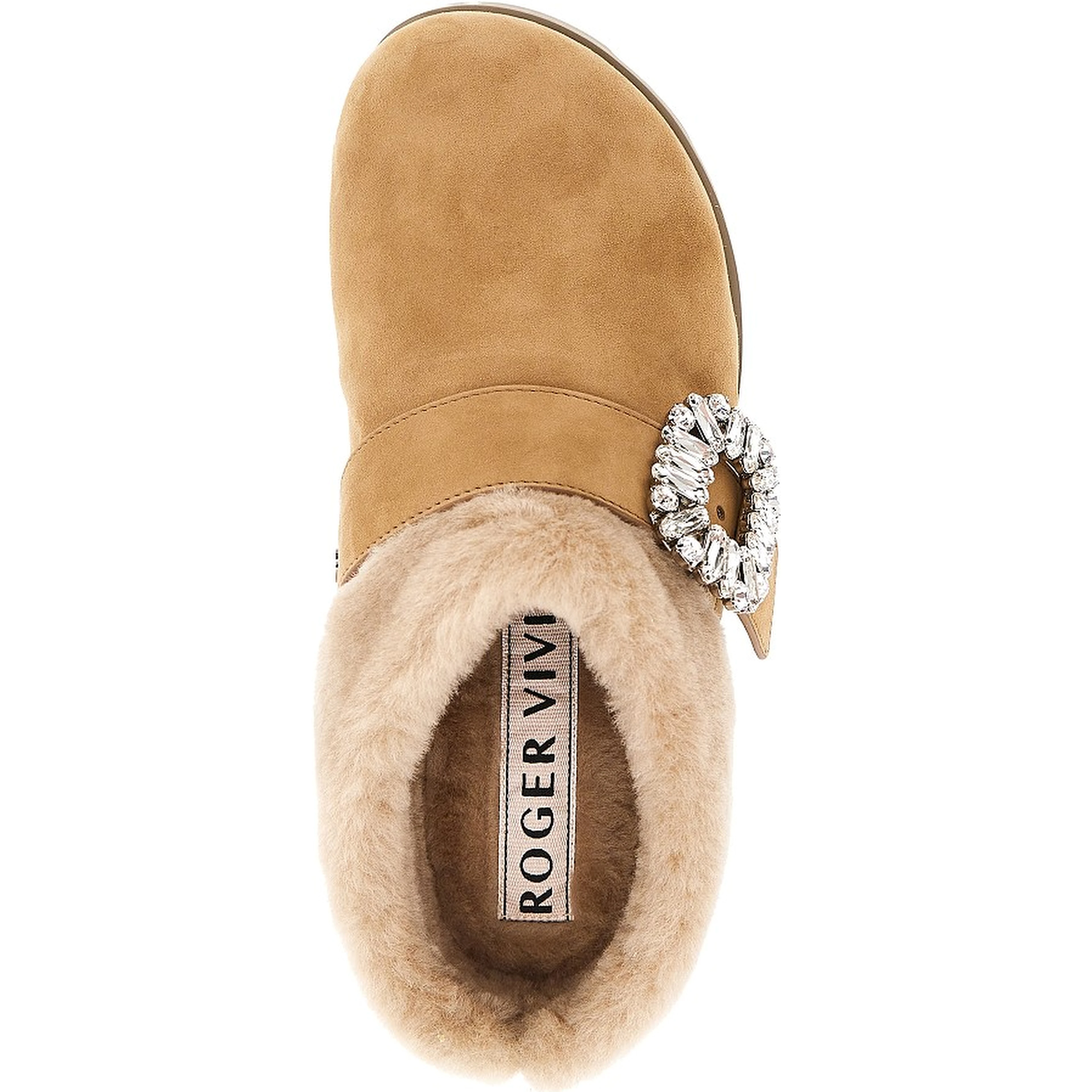 Suede leather Slidy Viv' mules