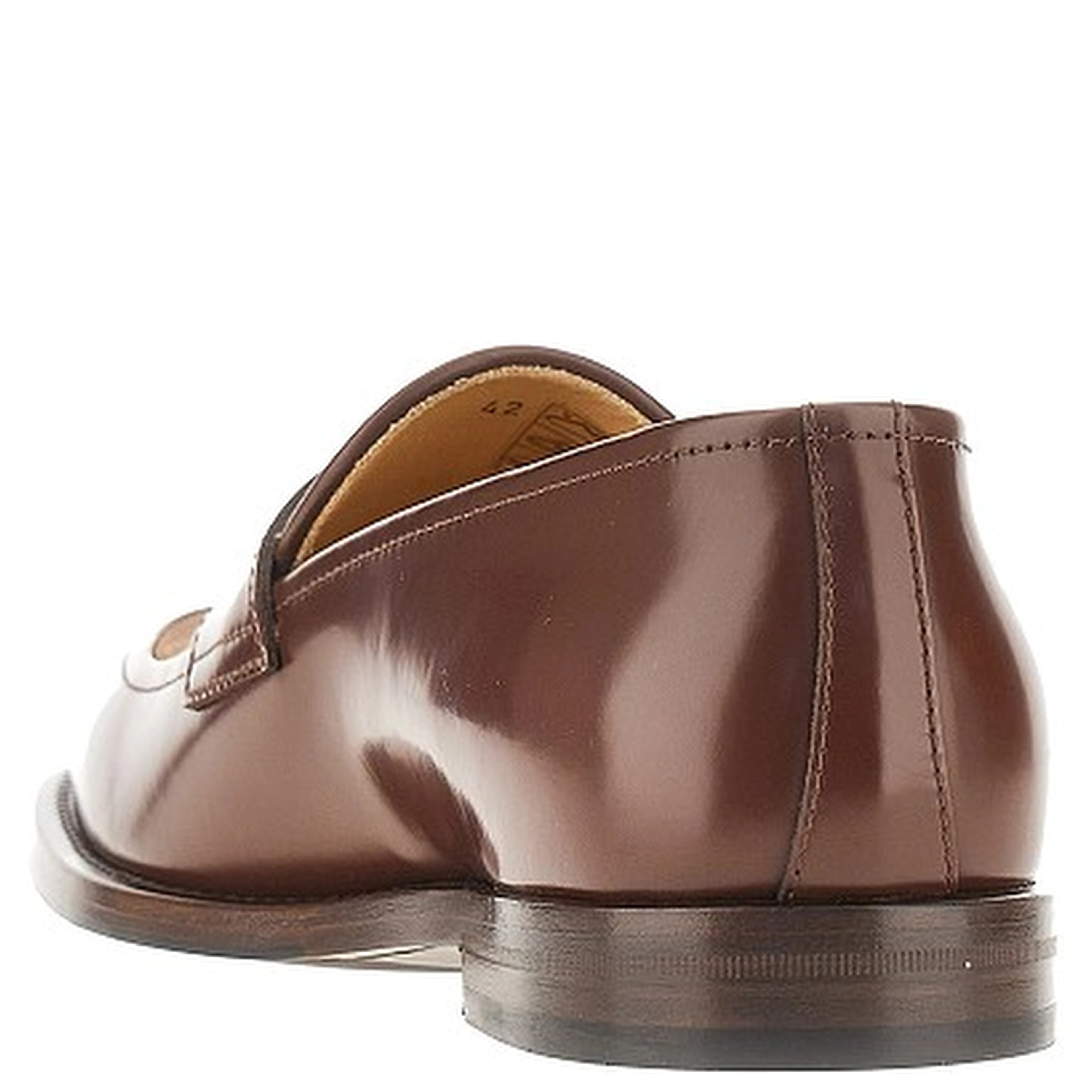 Smooth and suede leather Penny Loafers