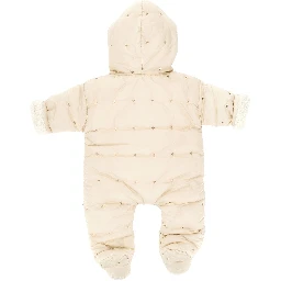 Padded romper suit with Teddy lining