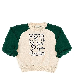 Mr. Footish print sweatshirt
