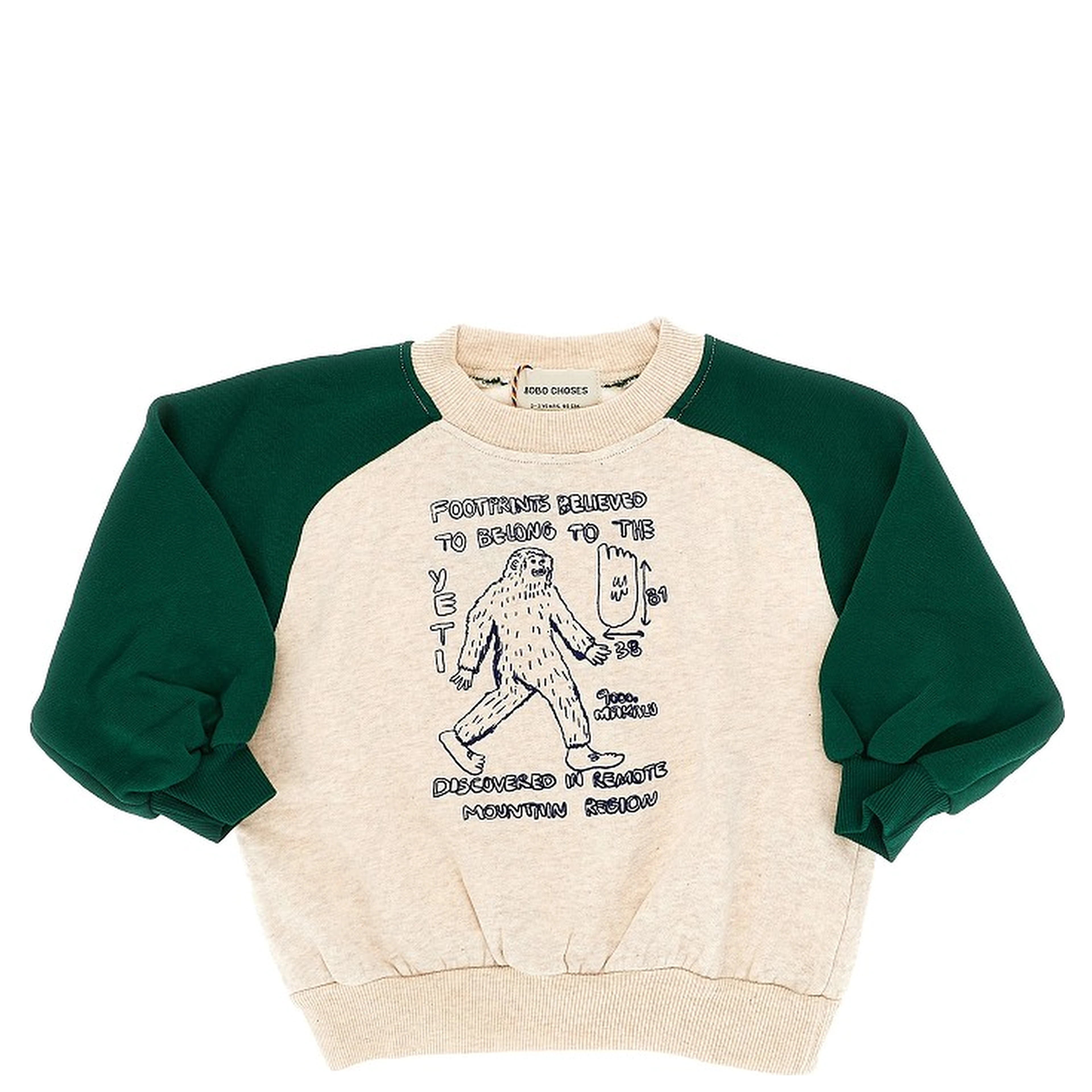 Mr. Footish print sweatshirt