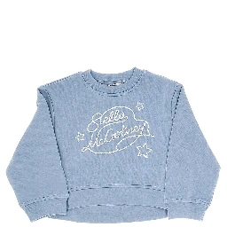 Logo print crewneck sweatshirt