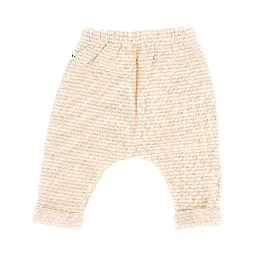 Striped cotton-blend pants