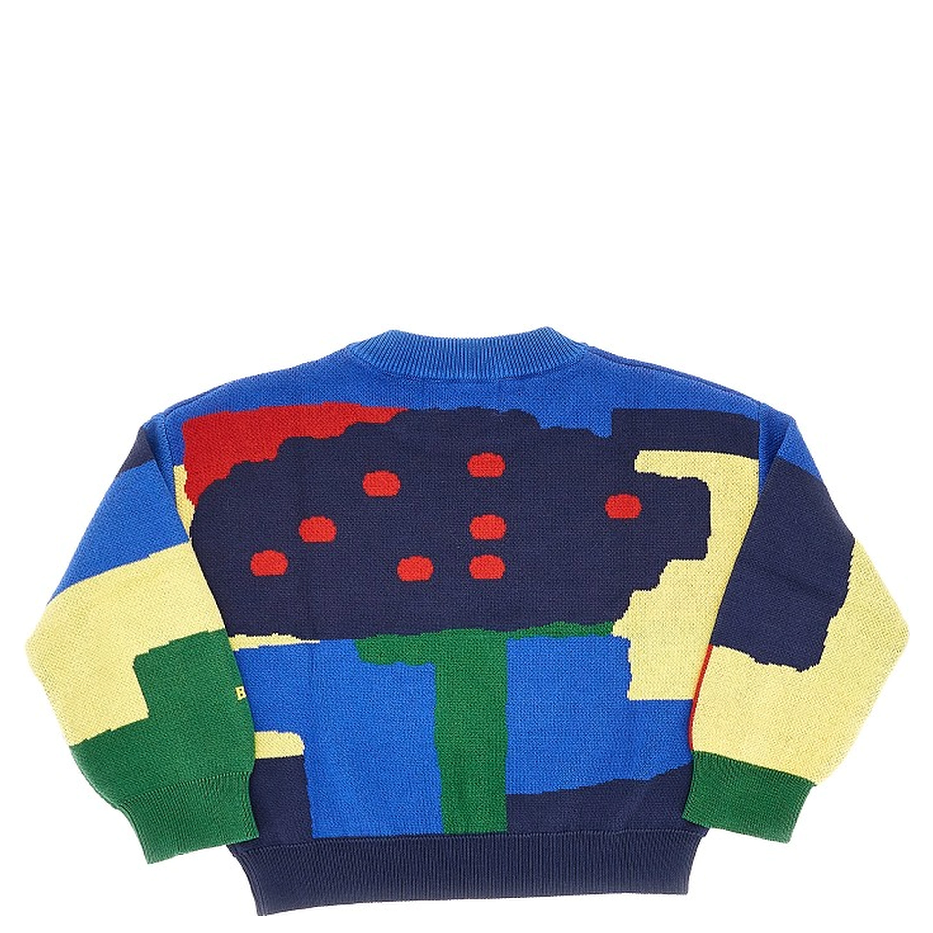 'Paint Forest' knitted sweater