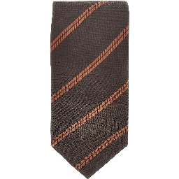 Jacquard silk necktie