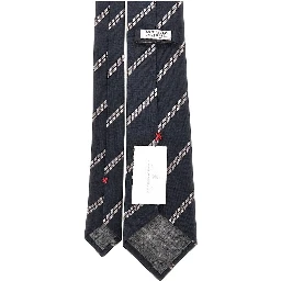 Jacquard silk necktie