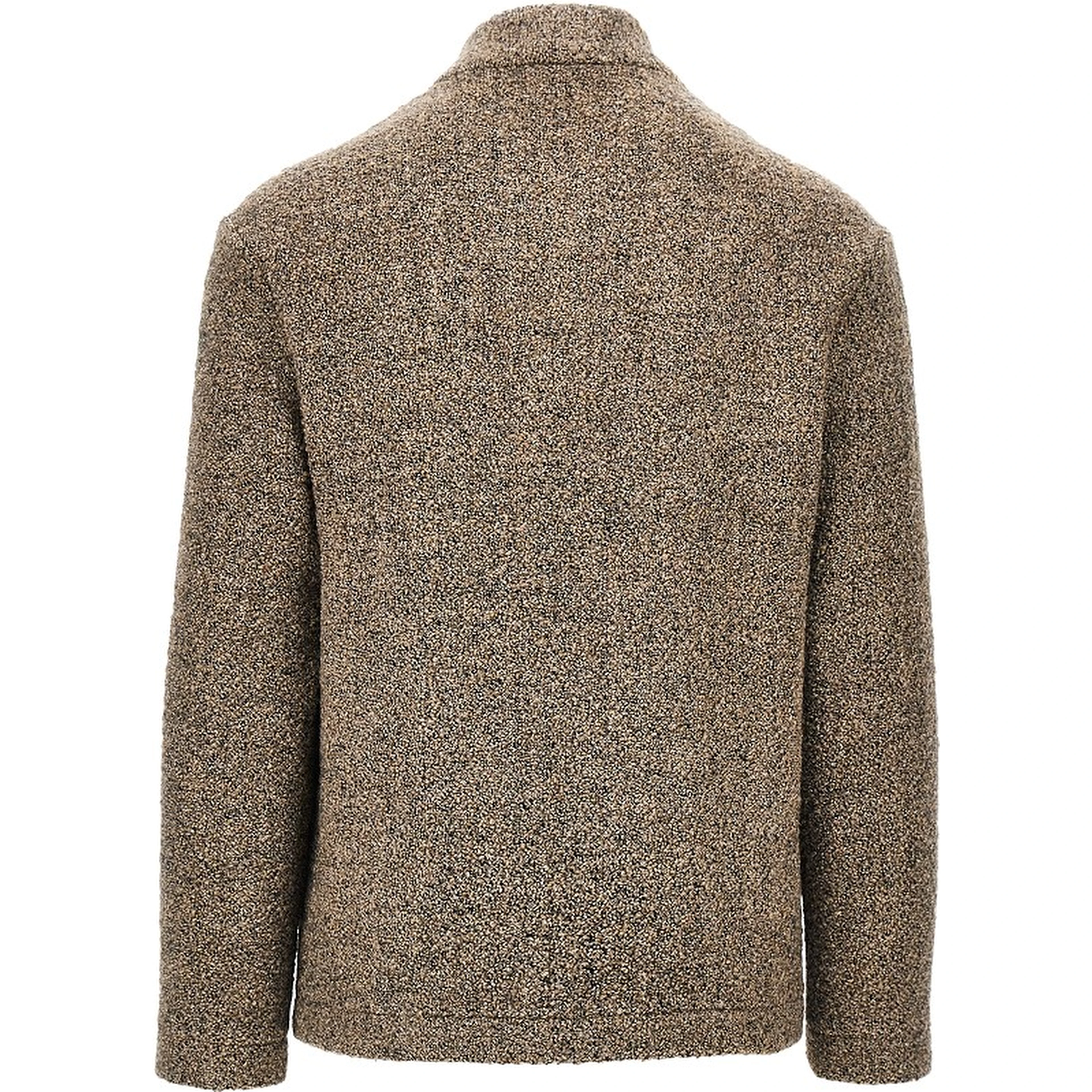 Bouclé wool-blend jacket