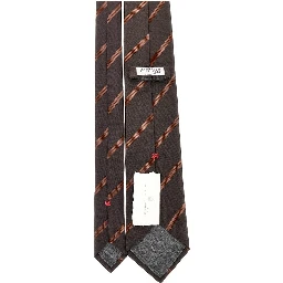 Jacquard silk necktie