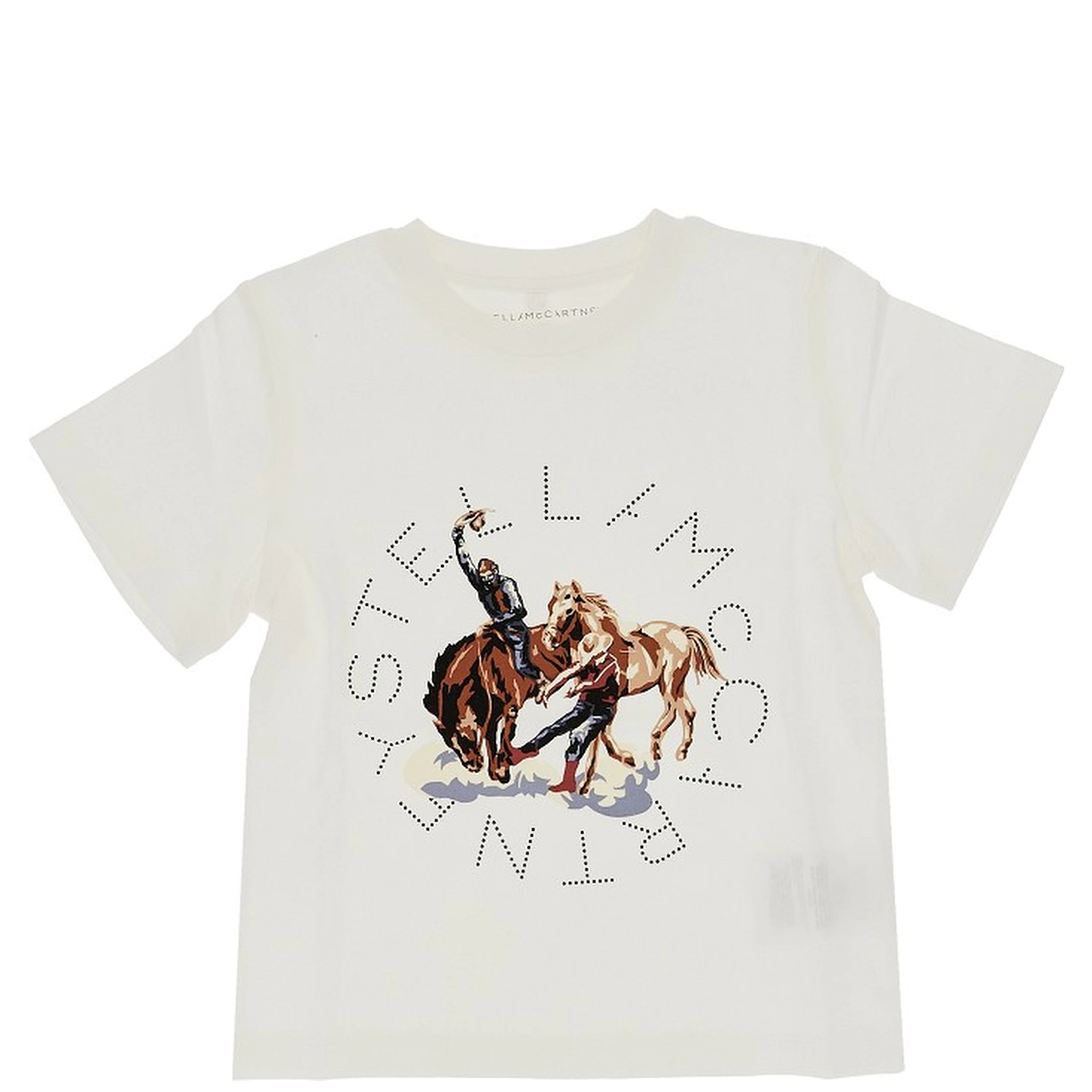 Equstrian print T-shirt