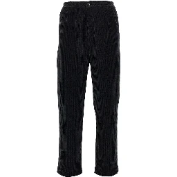 Ribbed chenille pants