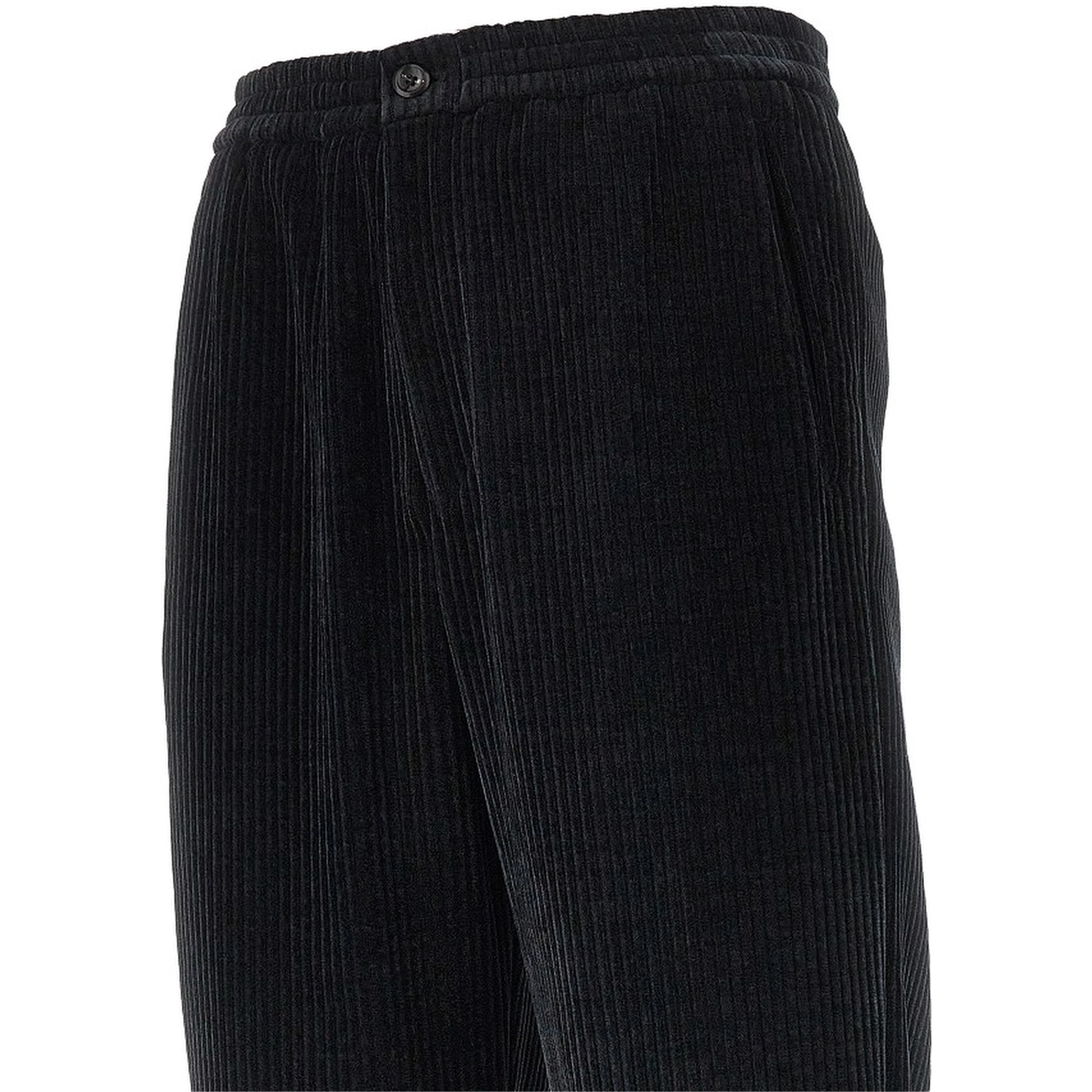 Ribbed chenille pants