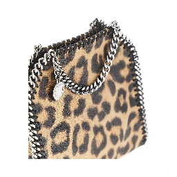 Leopard-print 'Tiny Falabella' bag