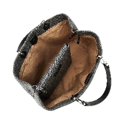 Wool-blend medium shopping bag