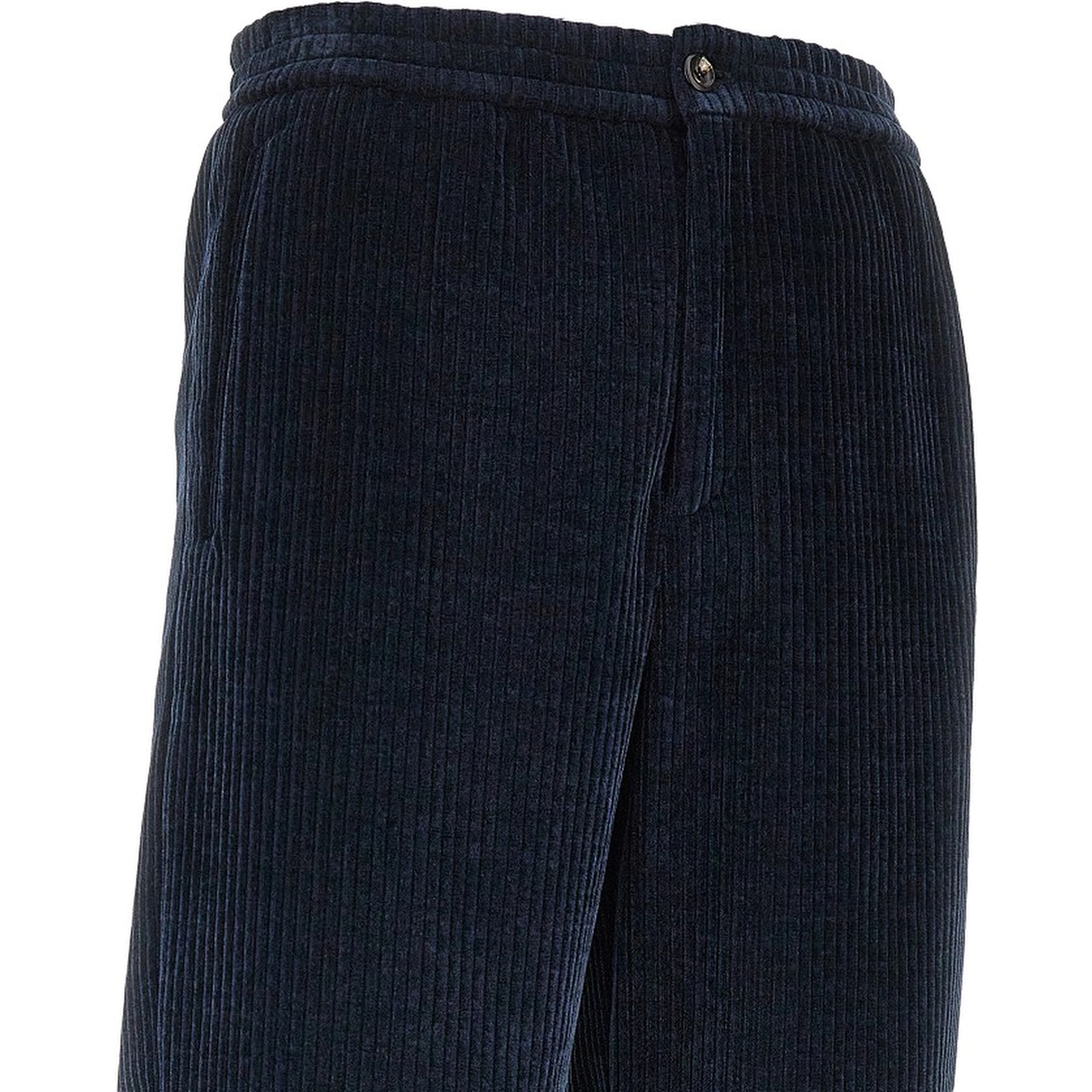 Ribbed chenille pants