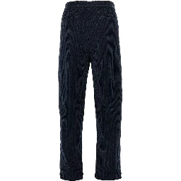Ribbed chenille pants