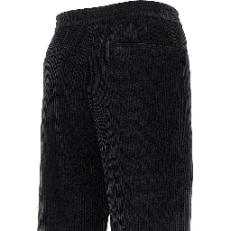 Ribbed chenille pants