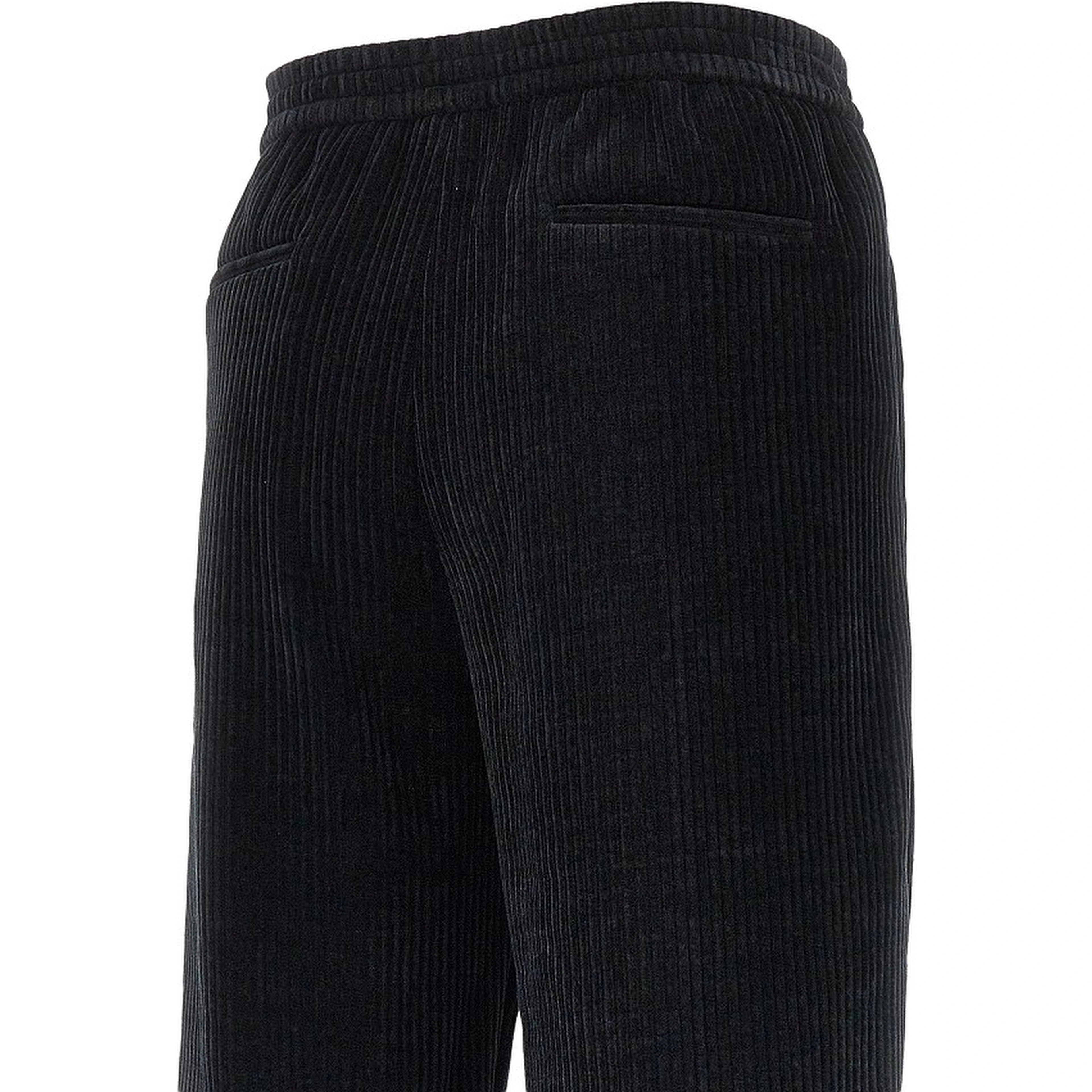 Ribbed chenille pants
